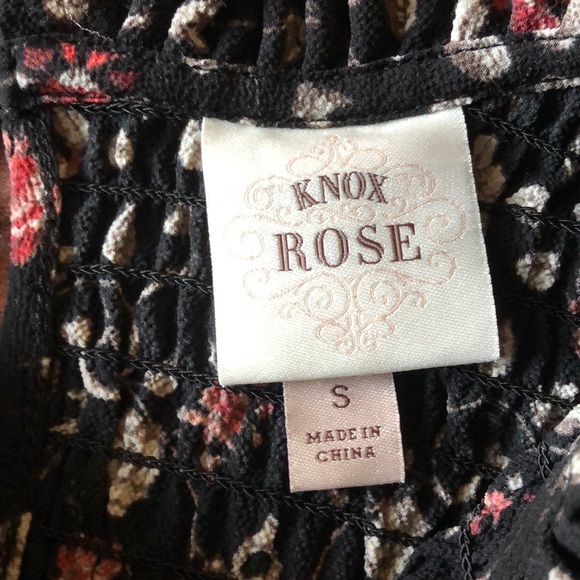 Black Floral Tank - Picture 3 of 7